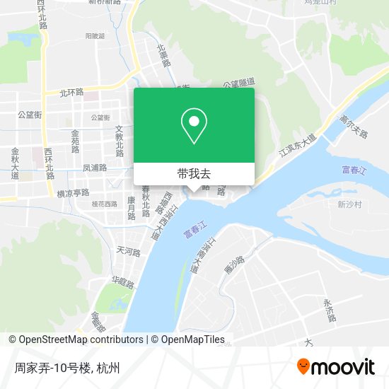 周家弄-10号楼地图