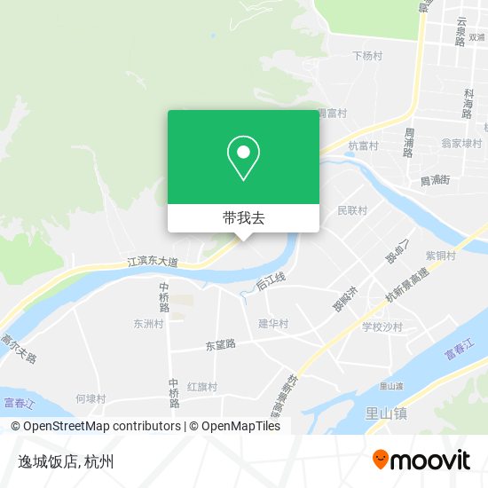逸城饭店地图