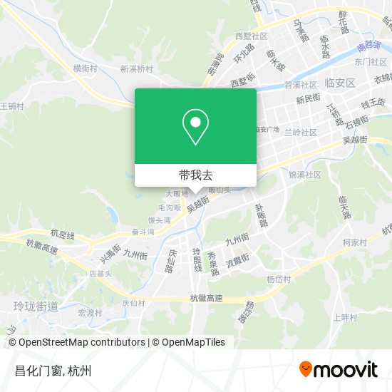 昌化门窗地图