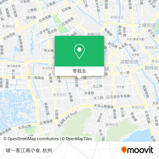 唛一客江南小食地图