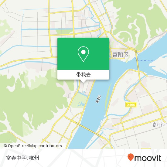 富春中学地图