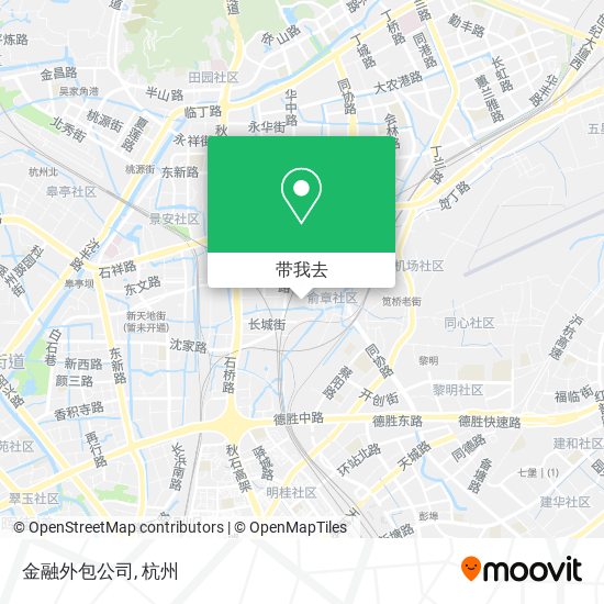 金融外包公司地图