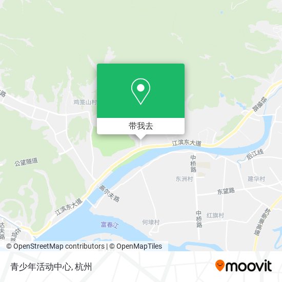 青少年活动中心地图
