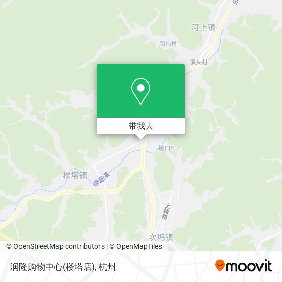 润隆购物中心(楼塔店)地图
