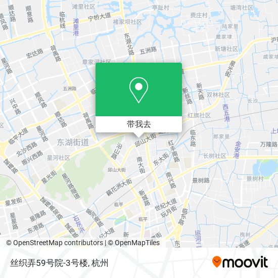 丝织弄59号院-3号楼地图