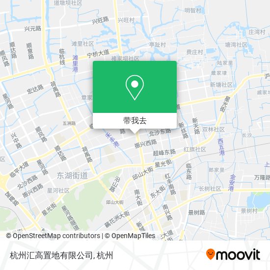 杭州汇高置地有限公司地图