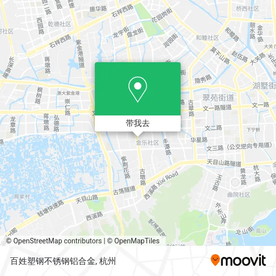 百姓塑钢不锈钢铝合金地图