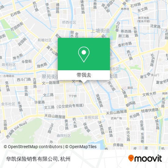 华凯保险销售有限公司地图