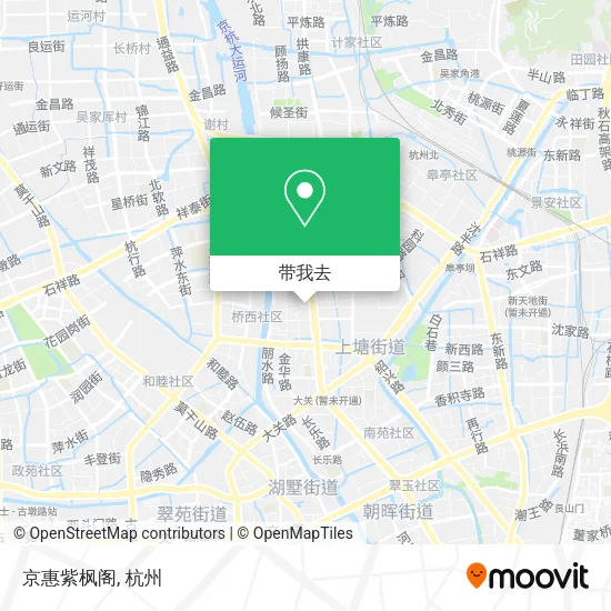 京惠紫枫阁地图