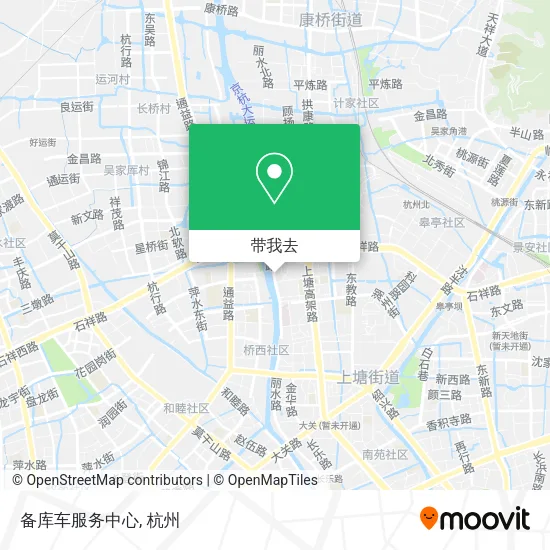 备库车服务中心地图