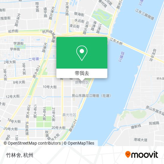 竹林舍地图