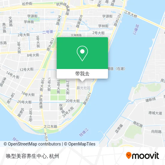 唤型美容养生中心地图