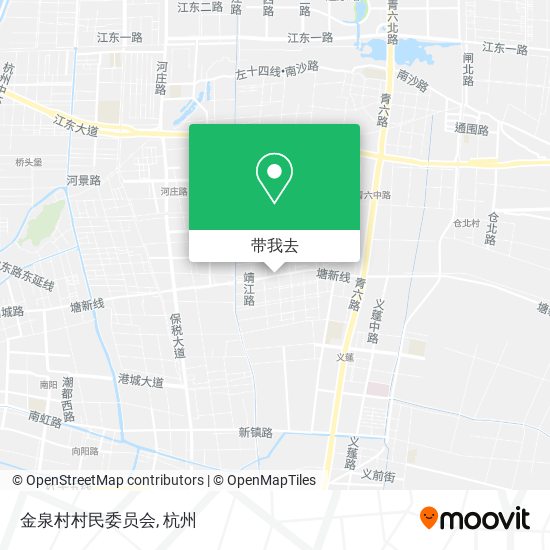 金泉村村民委员会地图
