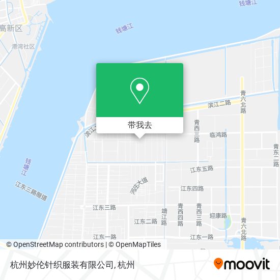 杭州妙伦针织服装有限公司地图