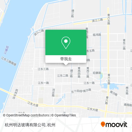杭州明达玻璃有限公司地图