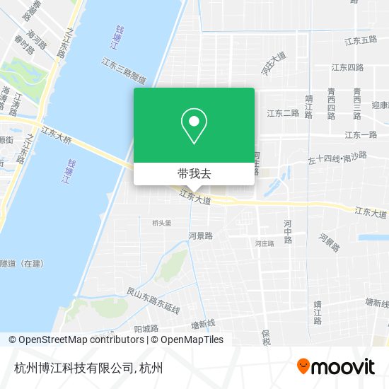 杭州博江科技有限公司地图