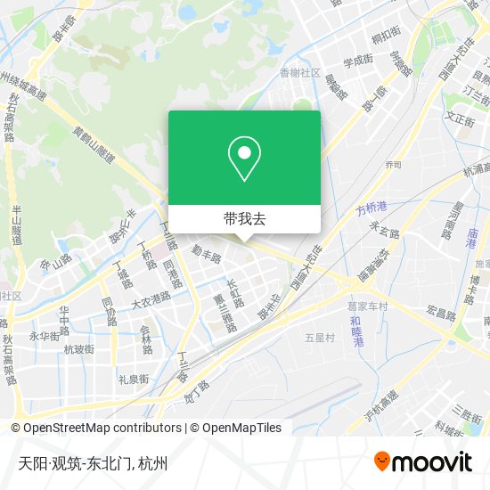 天阳·观筑-东北门地图