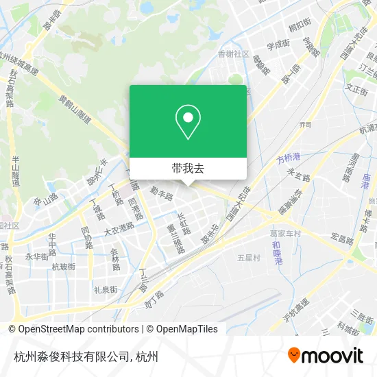 杭州淼俊科技有限公司地图