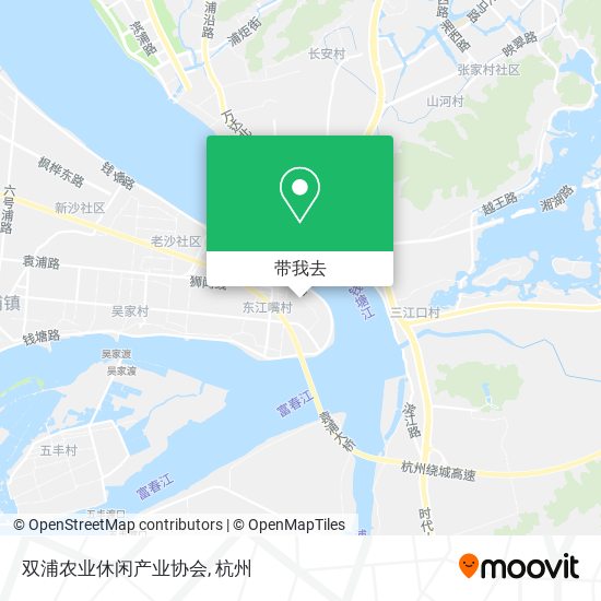 双浦农业休闲产业协会地图