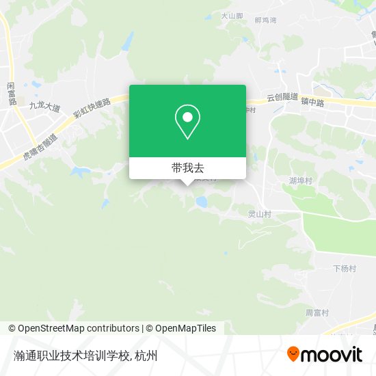 瀚通职业技术培训学校地图