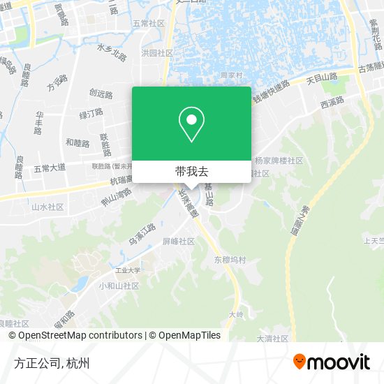 方正公司地图
