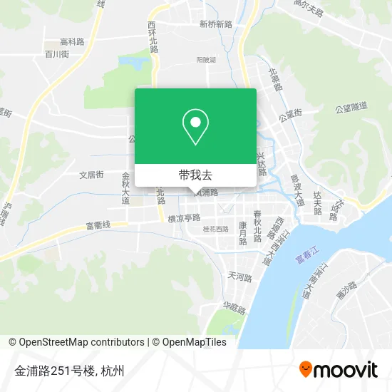 金浦路251号楼地图