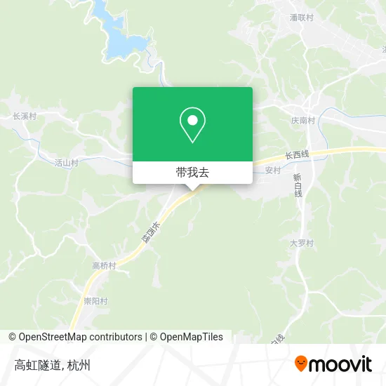 高虹隧道地图