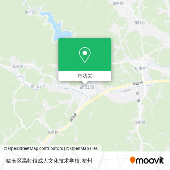临安区高虹镇成人文化技术学校地图
