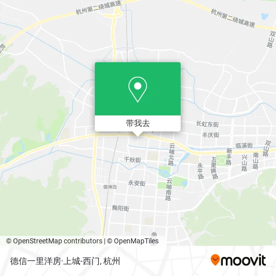 德信一里洋房·上城-西门地图