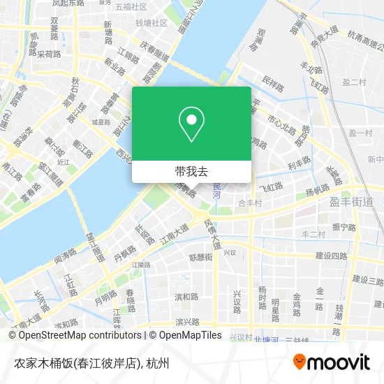 农家木桶饭(春江彼岸店)地图