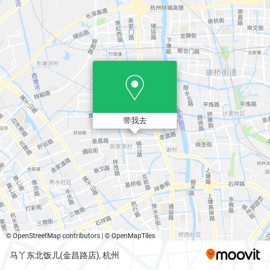 马丫东北饭儿(金昌路店)地图
