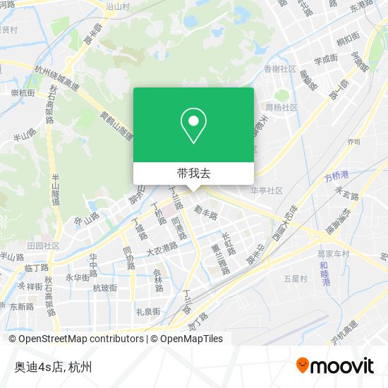 奥迪4s店地图
