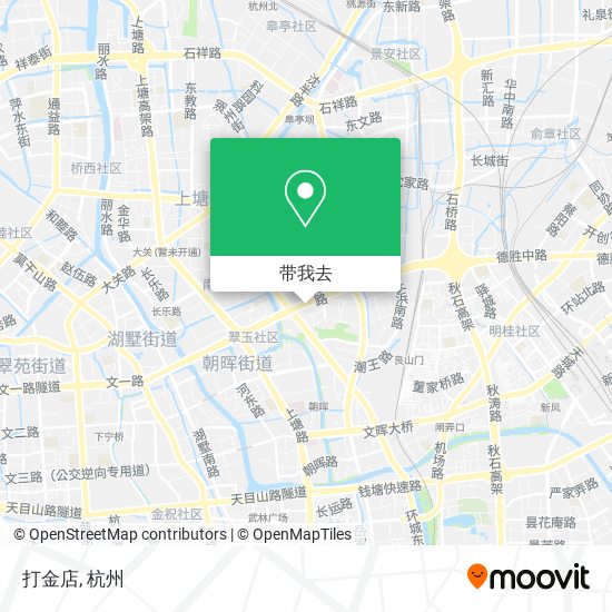 打金店地图