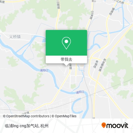 临浦lng cng加气站地图