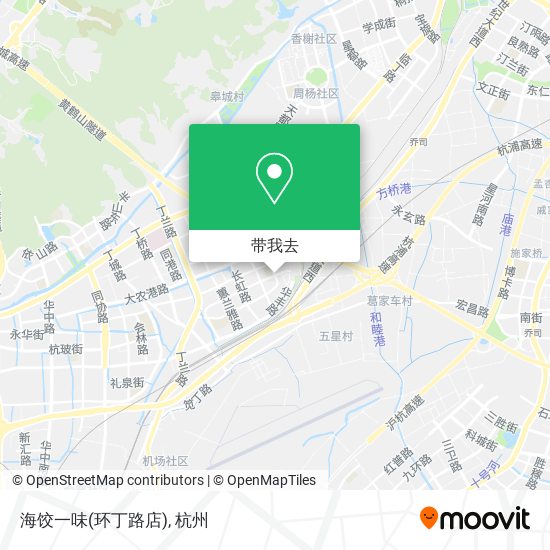 海饺一味(环丁路店)地图