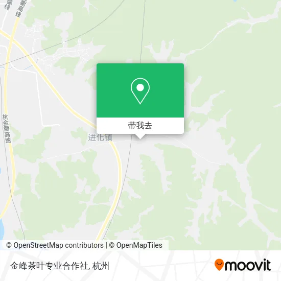 金峰茶叶专业合作社地图