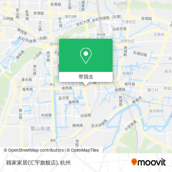 顾家家居(汇宇旗舰店)地图
