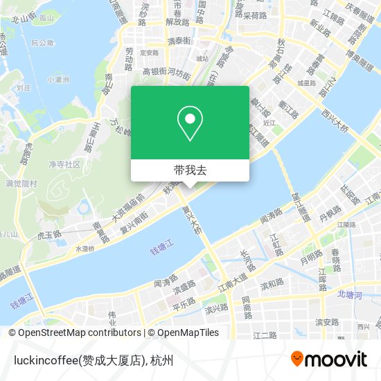 luckincoffee(赞成大厦店)地图