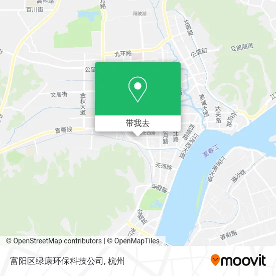 富阳区绿康环保科技公司地图