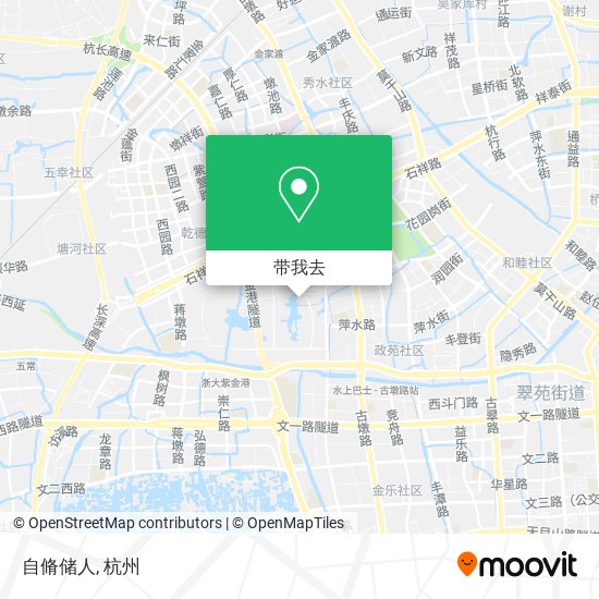 自脩储人地图