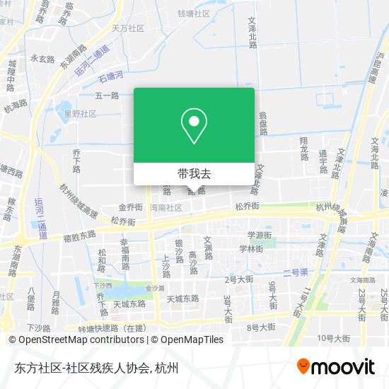 东方社区-社区残疾人协会地图