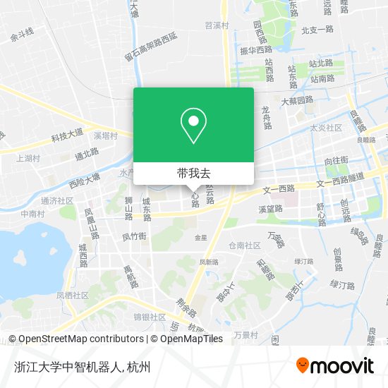 浙江大学中智机器人地图