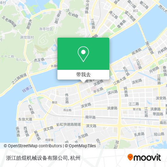 浙江皓焜机械设备有限公司地图