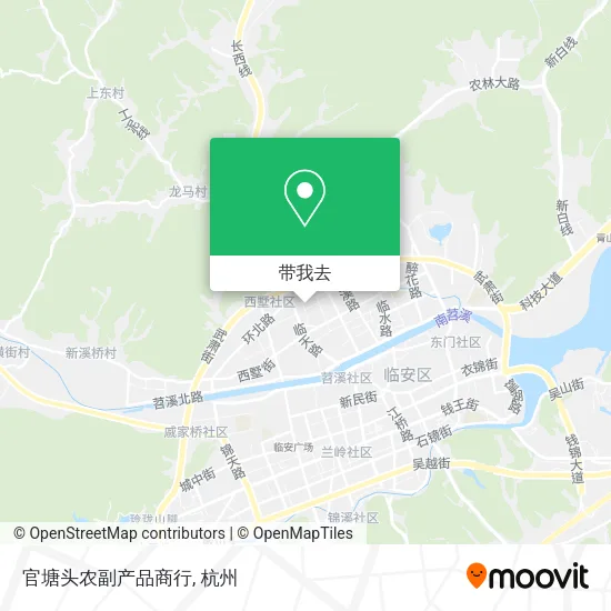 官塘头农副产品商行地图