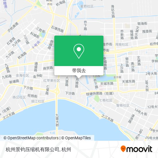 杭州景钧压缩机有限公司地图