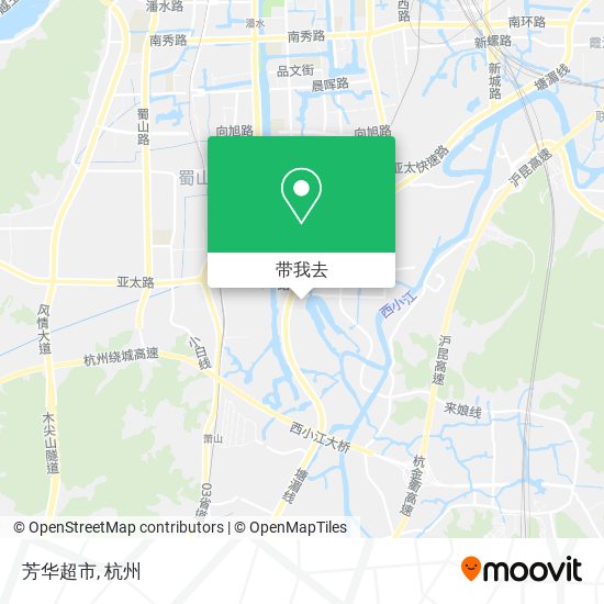 芳华超市地图