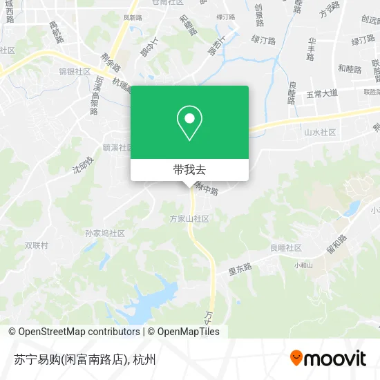苏宁易购(闲富南路店)地图