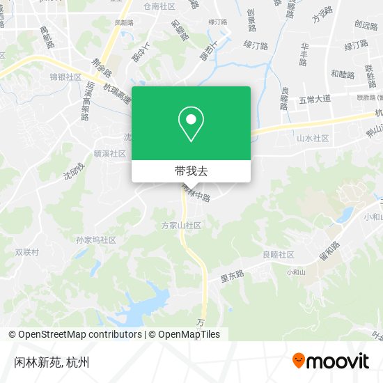 闲林新苑地图