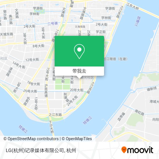 LG(杭州)记录媒体有限公司地图