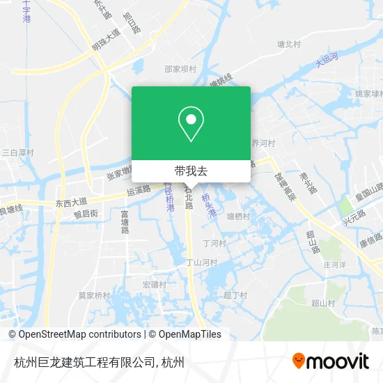 杭州巨龙建筑工程有限公司地图